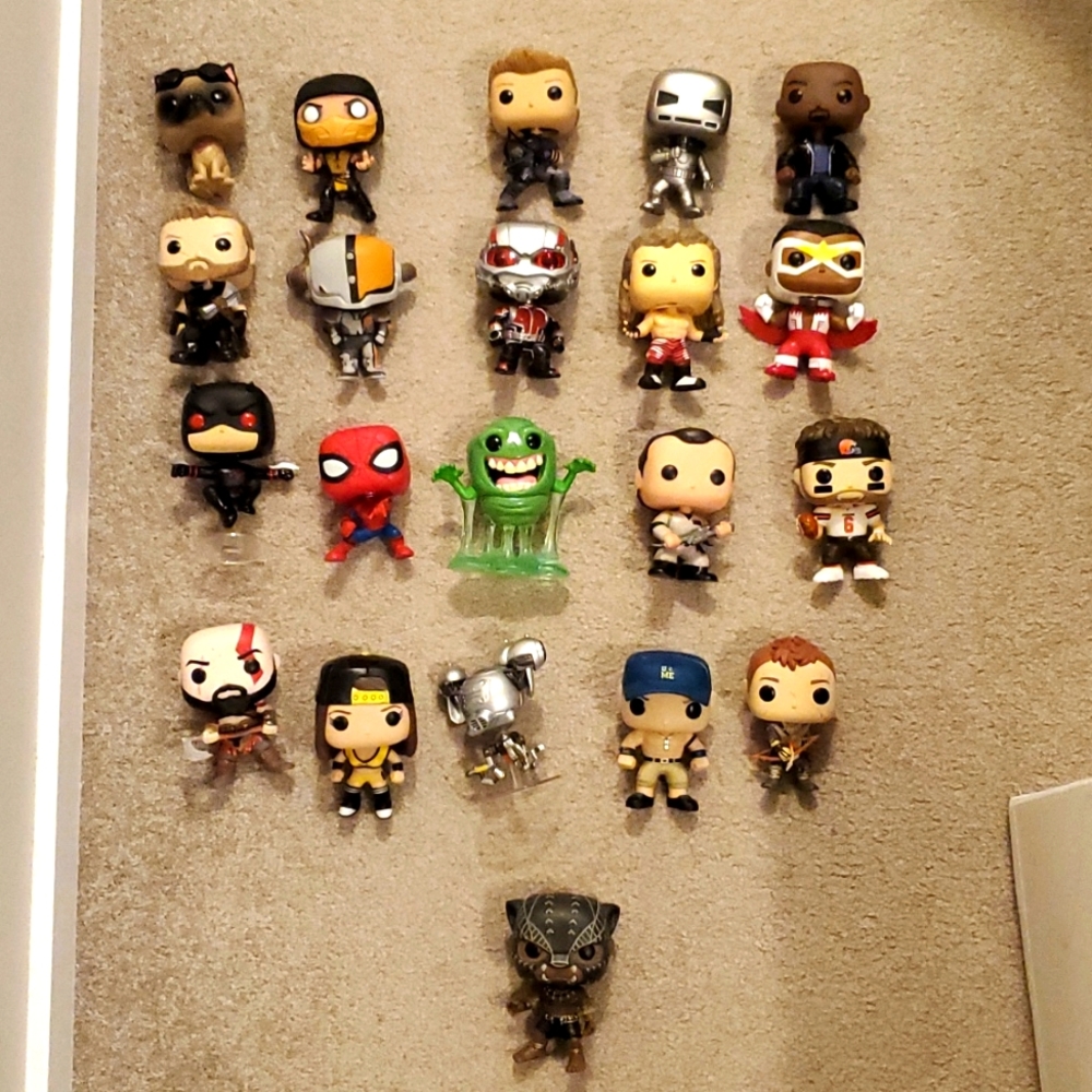 Out of Box Funko Pops - Marvel - Game - Sports -